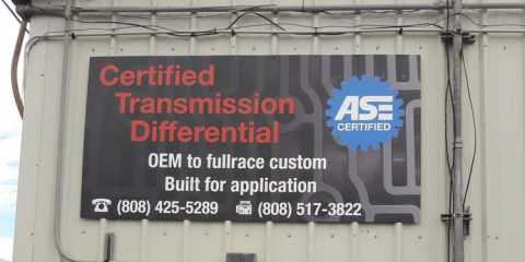 Certified Transmission Differential
