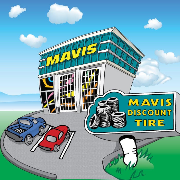 Mavis Discount Tire Logo