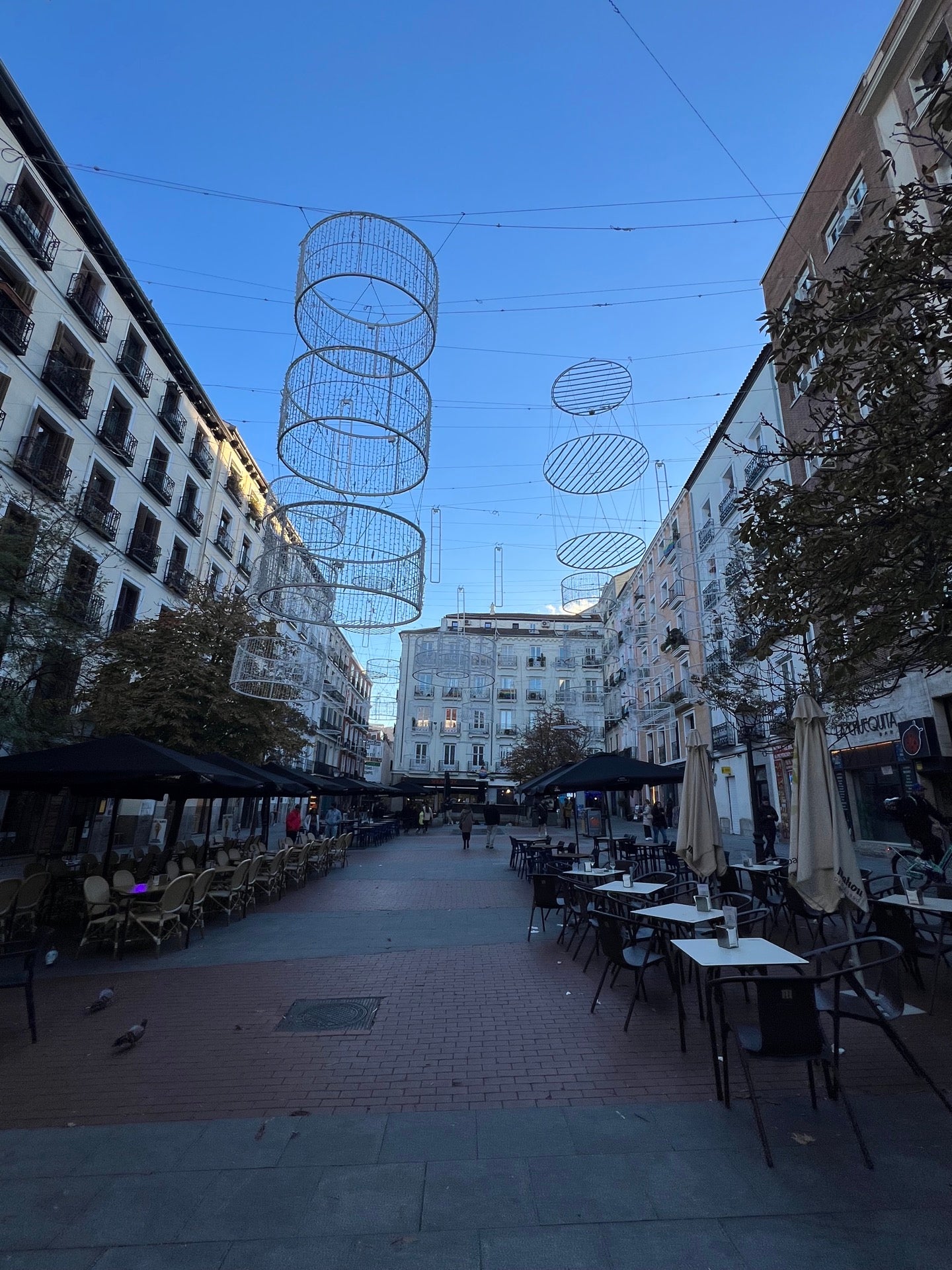 Plaza de Chueca - Madrid cafe