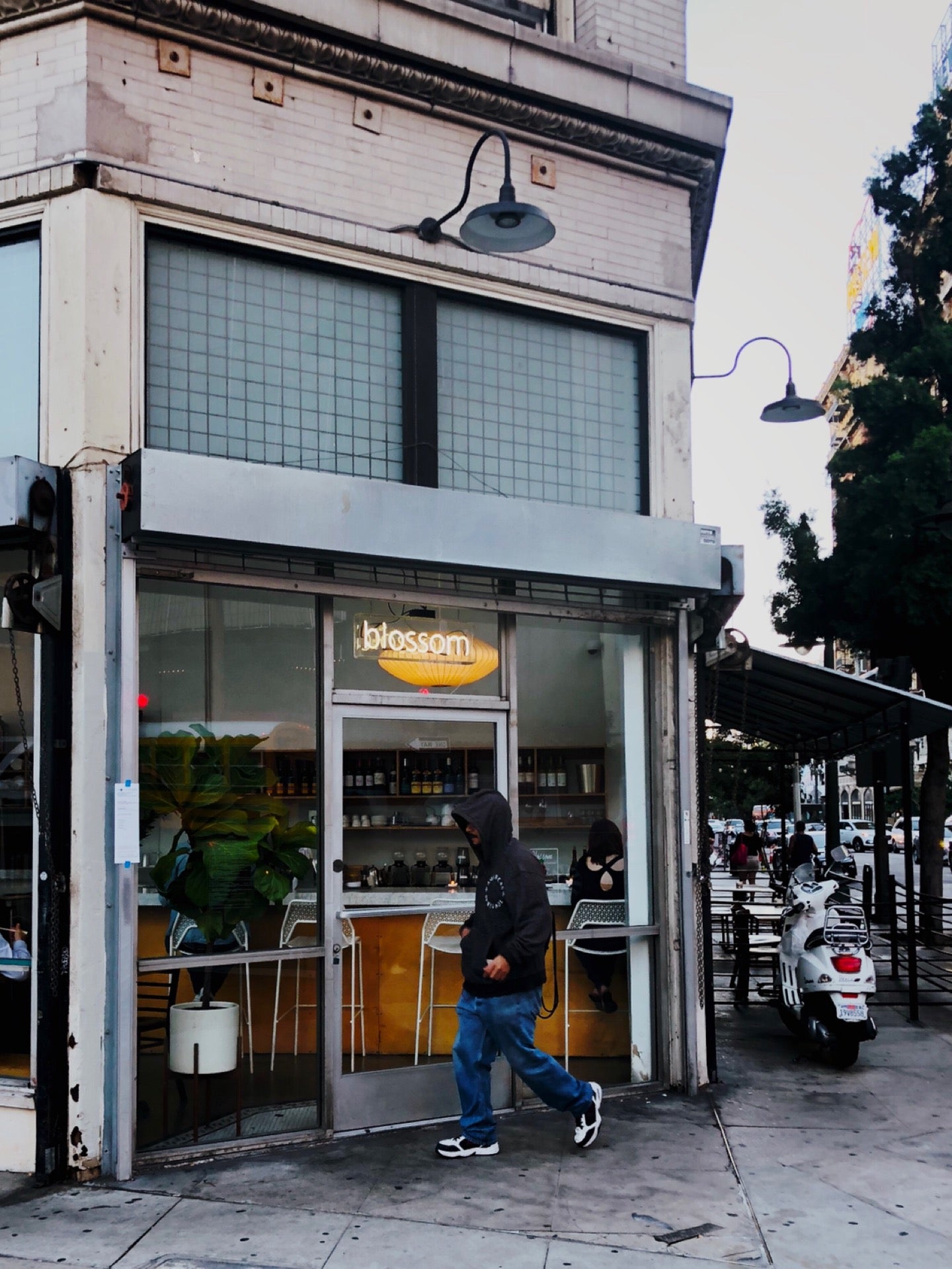 Blossom restaurant in Los Angeles