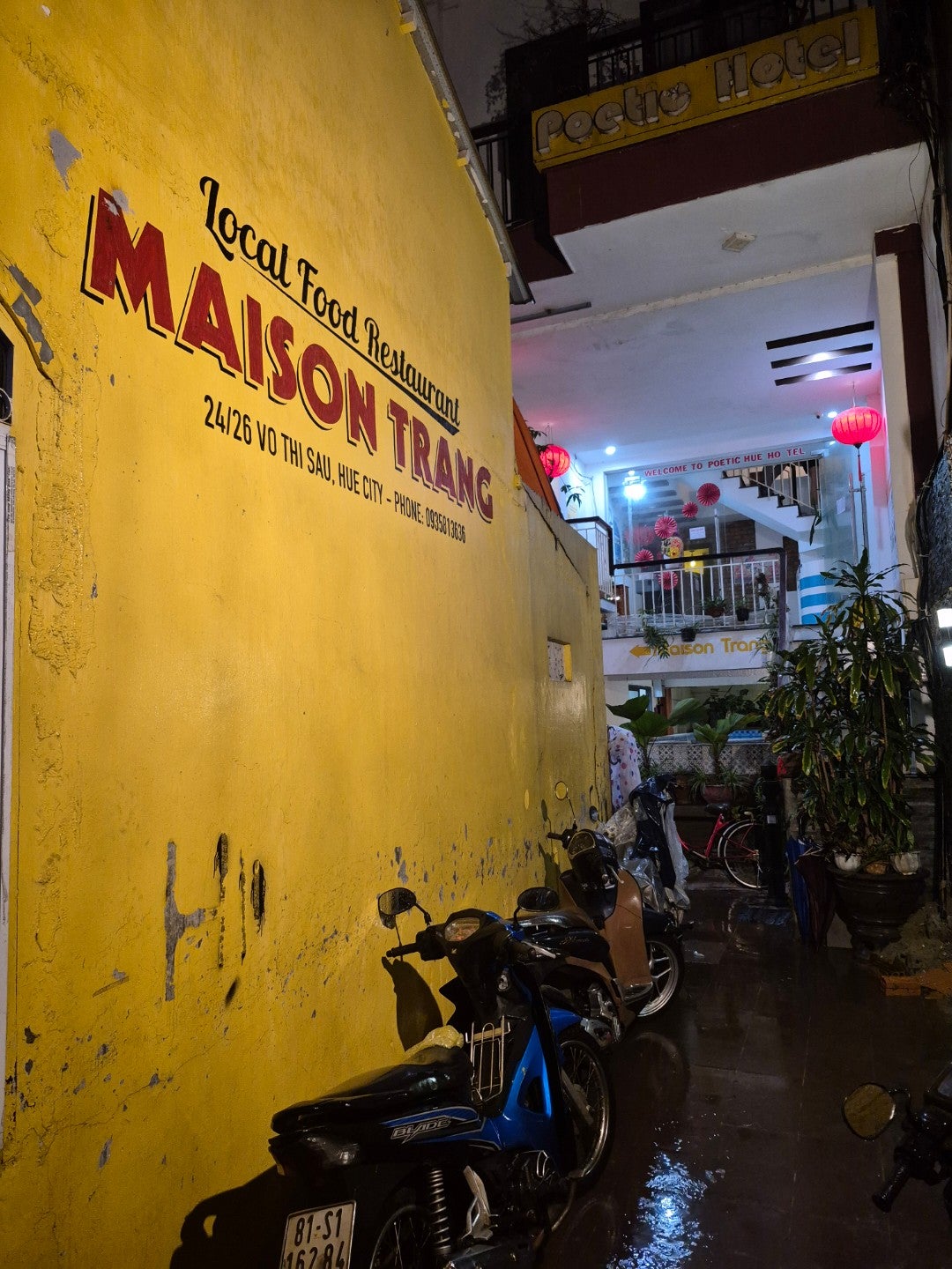 Maison Trang in Hue, Vietnam