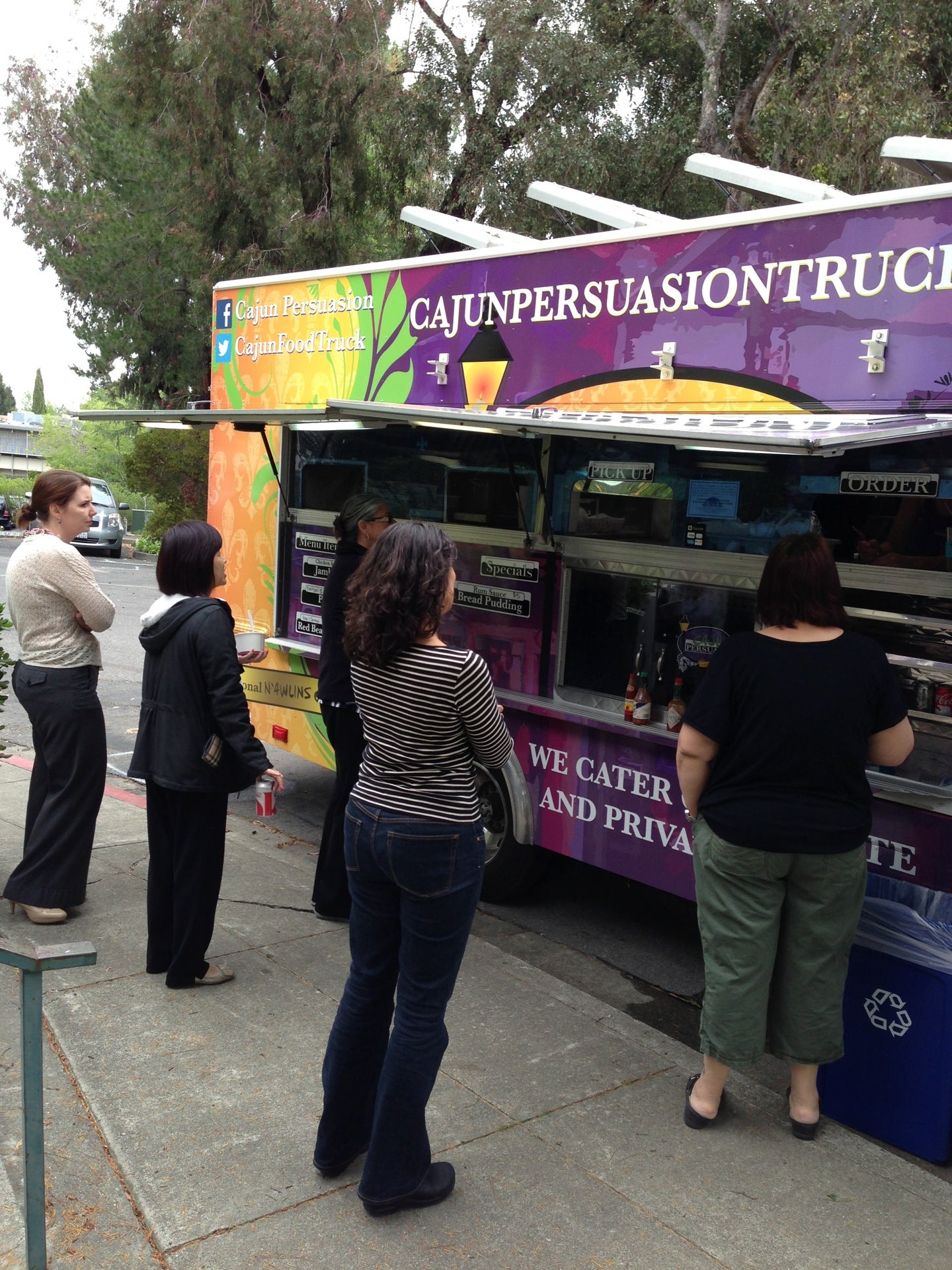 Food truck driveway at HighWire