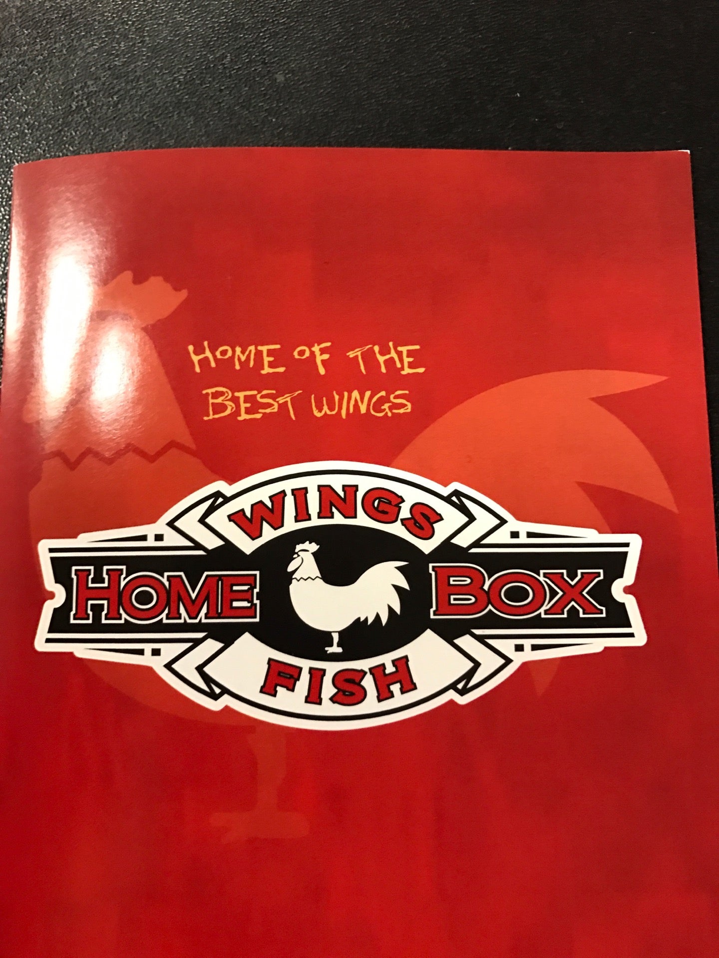 Home Box Wings and Fish