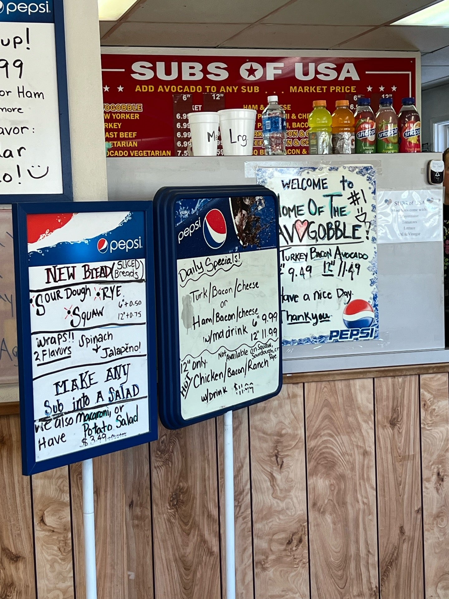 Subs of USA
