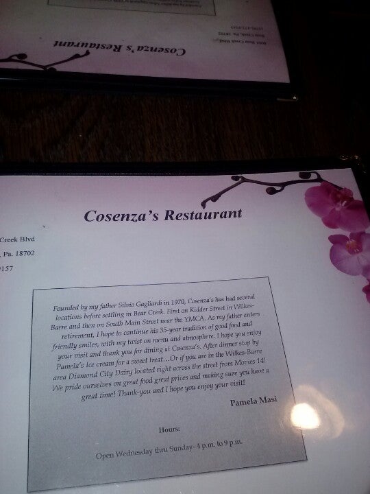 Cosenza's Restaurant