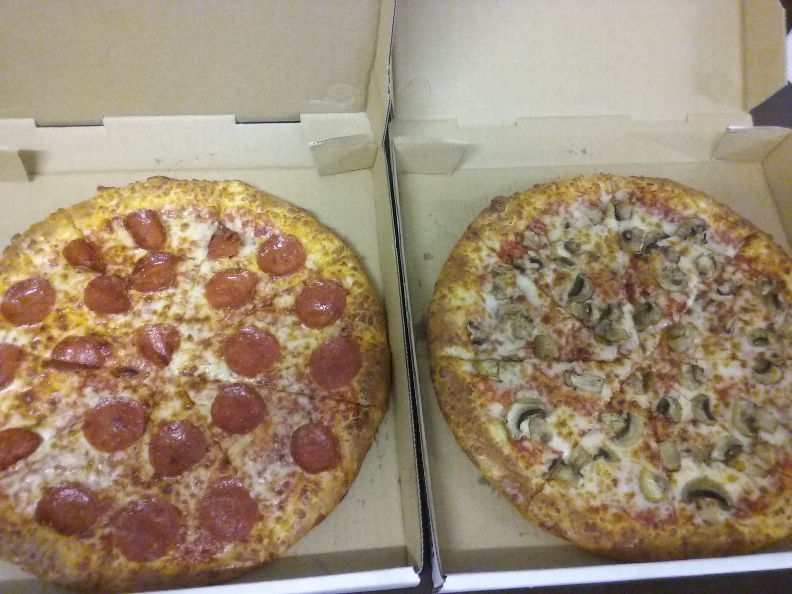 Two For One Pizza