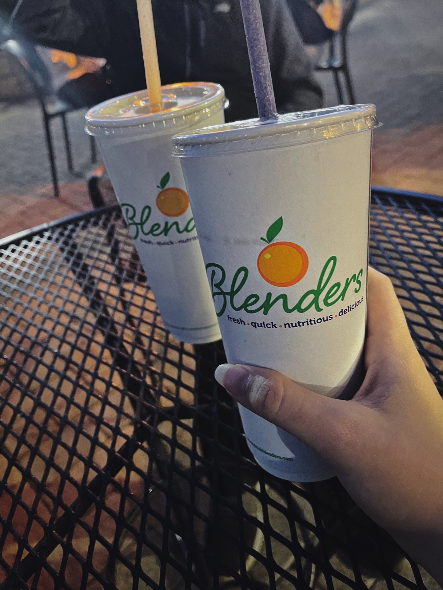 Blenders in the Grass