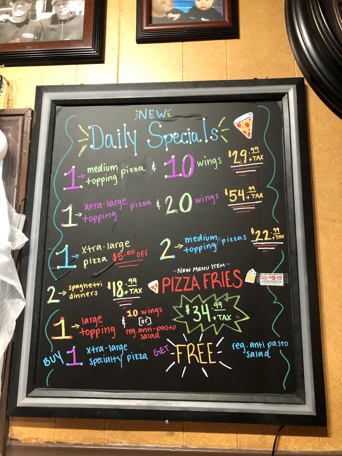 Milanos Pizza