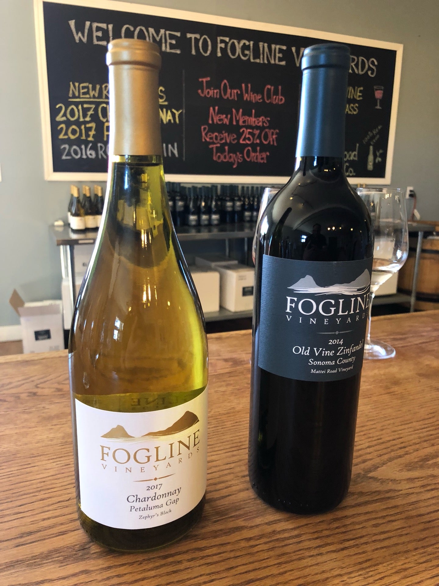 Fogline Vineyards Tasting Room