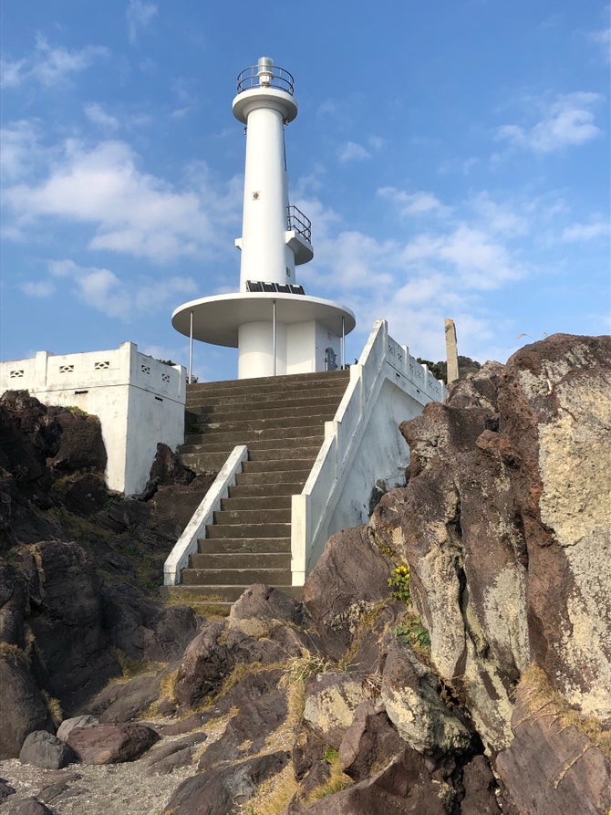 薩摩長崎鼻灯台 こころから