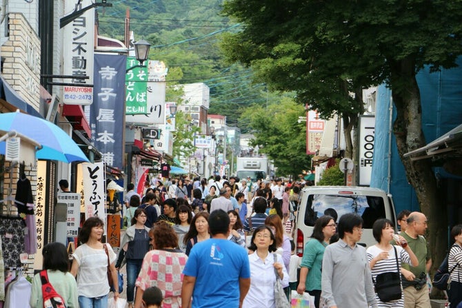 旧軽井沢銀座 こころから 旧軽井沢銀座 こころから
