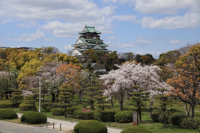 大阪城公園 こころから