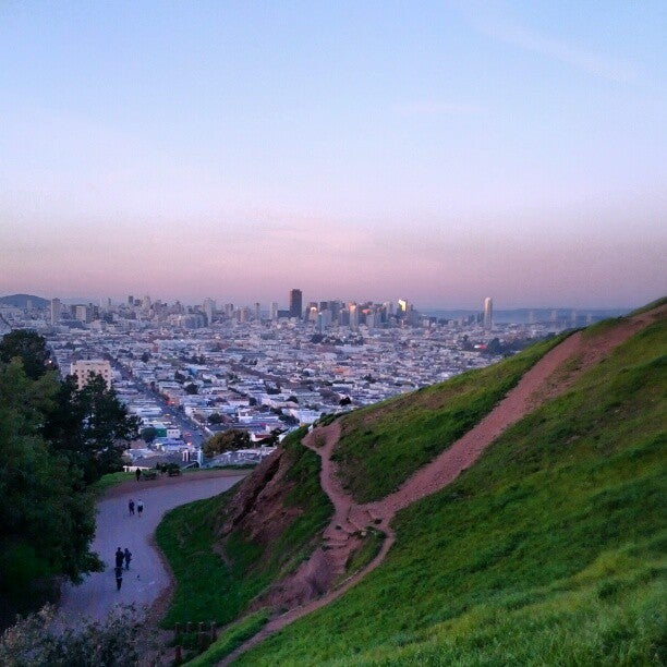 Bernal Heights Park Best views in San Francisco
