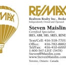 Steven Maislin IRES, ABR, SRS, SRES, RENE BROKER  @ REMAX