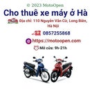 Cho thuê xe máy công tân Moto Open