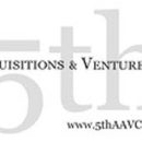 5th Avenue Acquisitions &amp; Venture Capitalists 5th Avenue Acquisitions &amp; Venture Capitalists