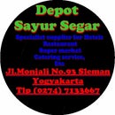 Depot sayur segar Yogyakarta