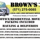 Brown&#39;s Moving and Hauling Inc
