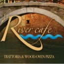 The River Cafe&#39; Trattoria and Wood Oven Pizza BYOB outdoor dining* real wood burning brick oven pizza