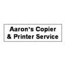 Aarons Copier &amp; Printer Service