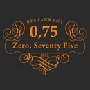 restaurant 0.75