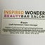 Inspired Wonder Beauty Bar Salon B.