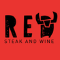 Red. Steak & Wine